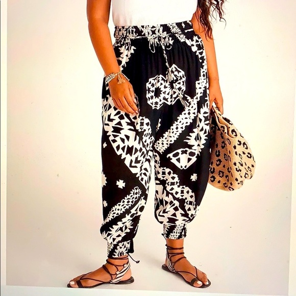 ANTHROPOLOGIE Anya NWT Anita Balloon Joggers - Picture 2 of 10